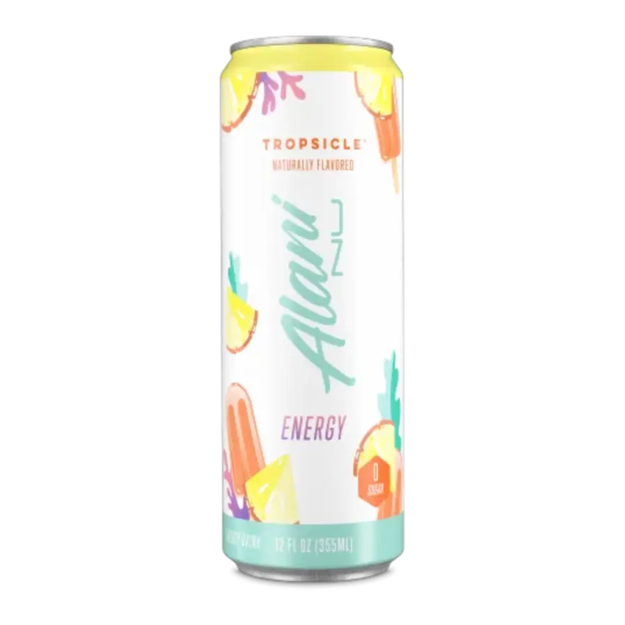 Alani Nu Tropsicle — available in Julian's Vending machines