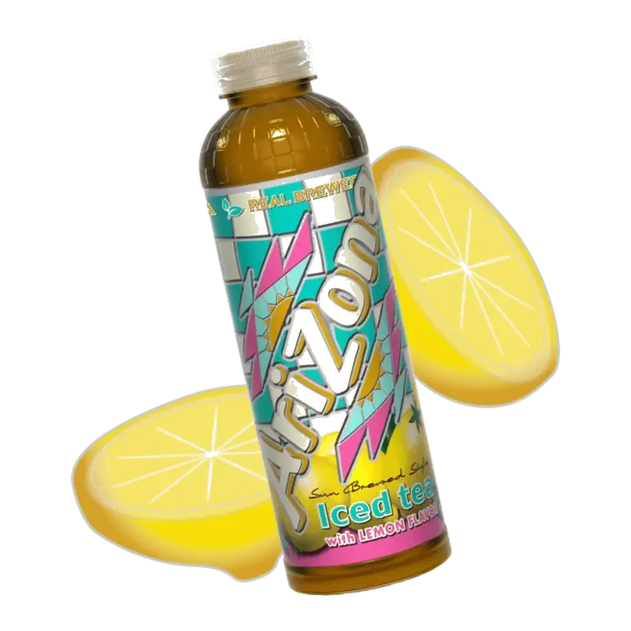 AriZona Lemon Tea — available in Julian's Vending machines