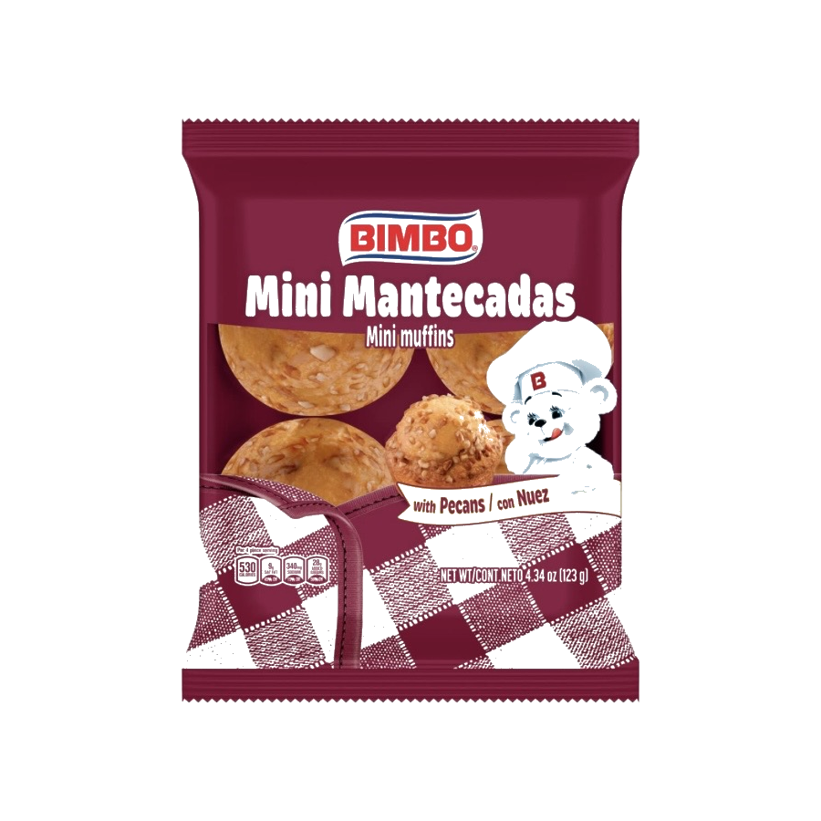 Bimbo Mini Mantecadas — available in Julian's Vending machines
