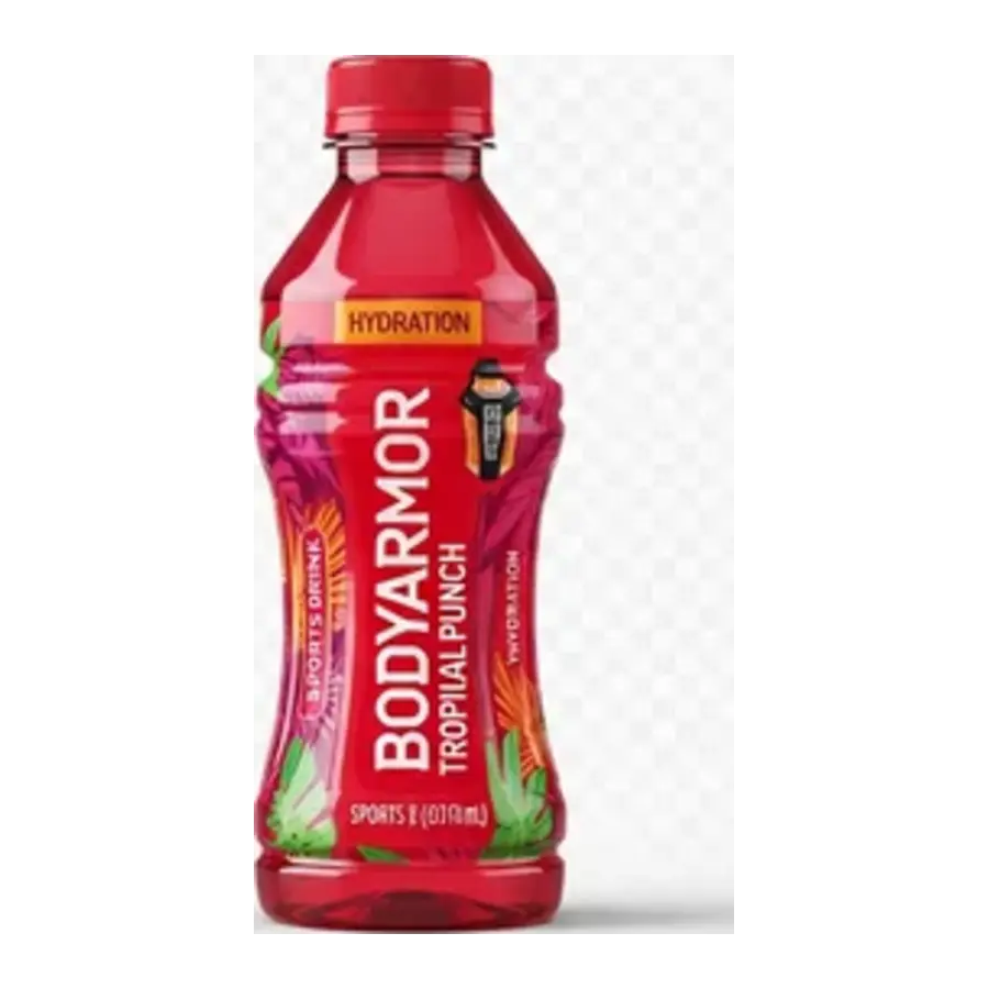 BodyArmor Tropical Punch — available in Julian's Vending machines
