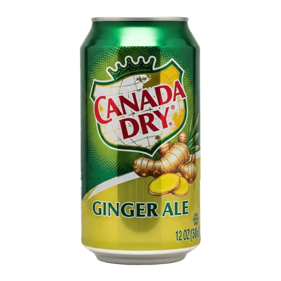 Canada Dry Ginger Ale — available in Julian's Vending machines