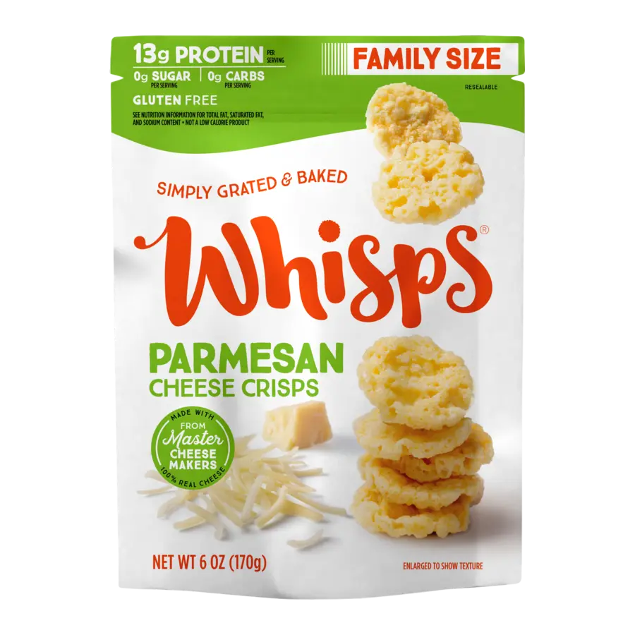 Whisps Cheese Crisps — available in Julian's Vending machines