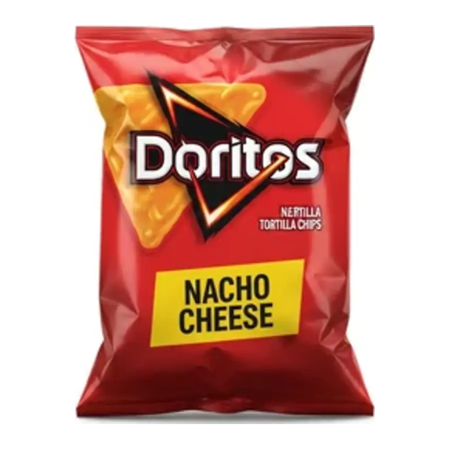 Doritos Nacho Cheese — available in Julian's Vending machines