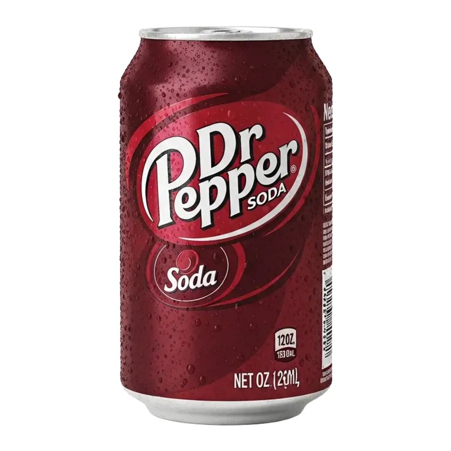 Dr Pepper — available in Julian's Vending machines