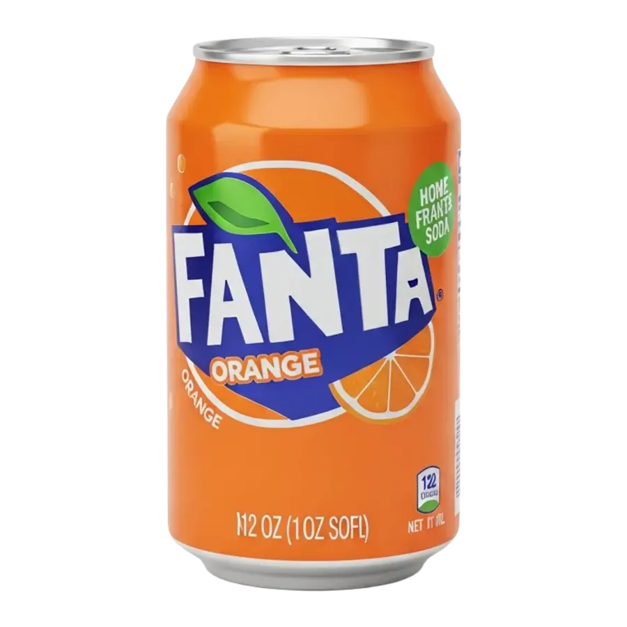 Fanta Orange — available in Julian's Vending machines