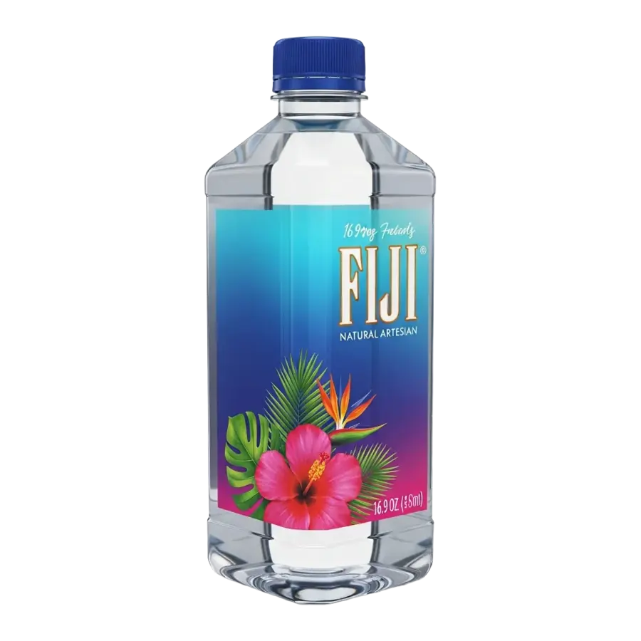 Fiji Water — available in Julian's Vending machines