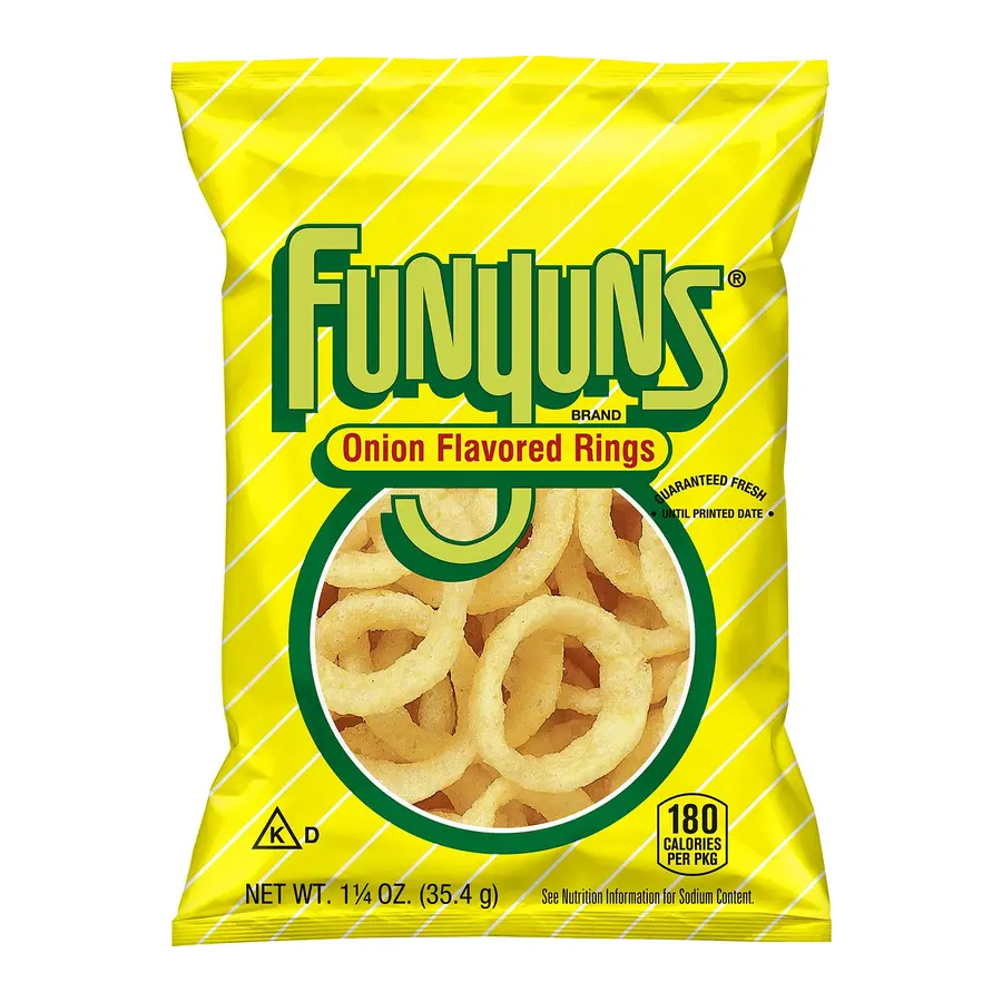 Funyuns — available in Julian's Vending machines