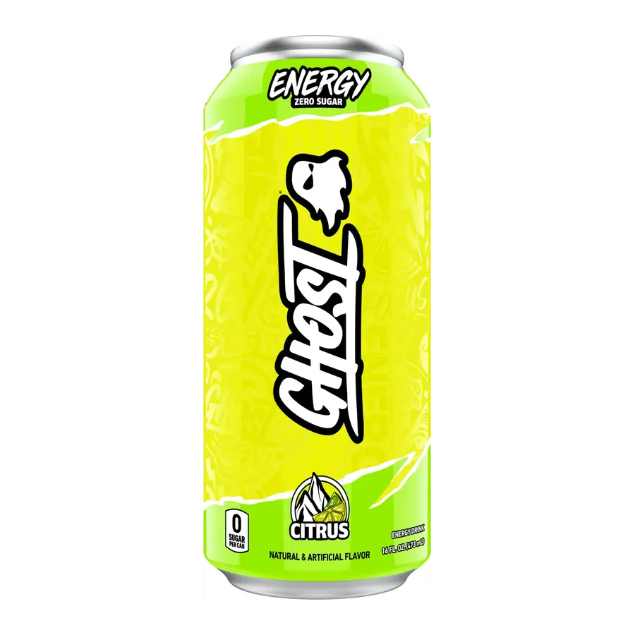 Ghost Energy — available in Julian's Vending machines