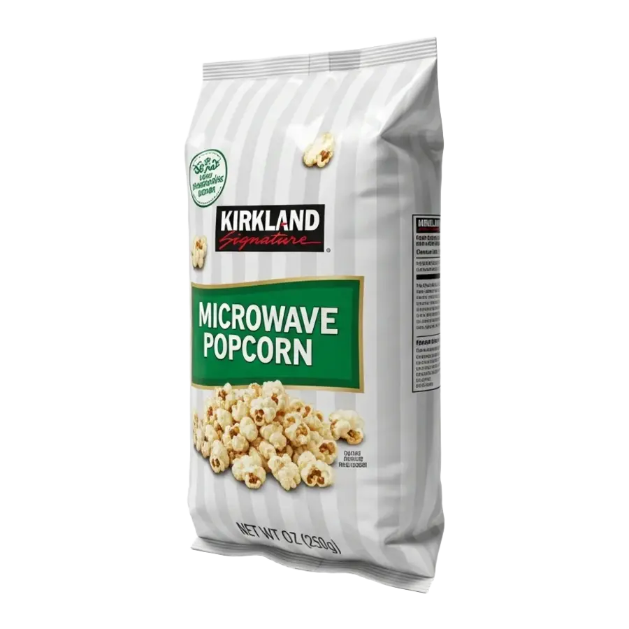Kirkland Sea Salt Popcorn — available in Julian's Vending machines