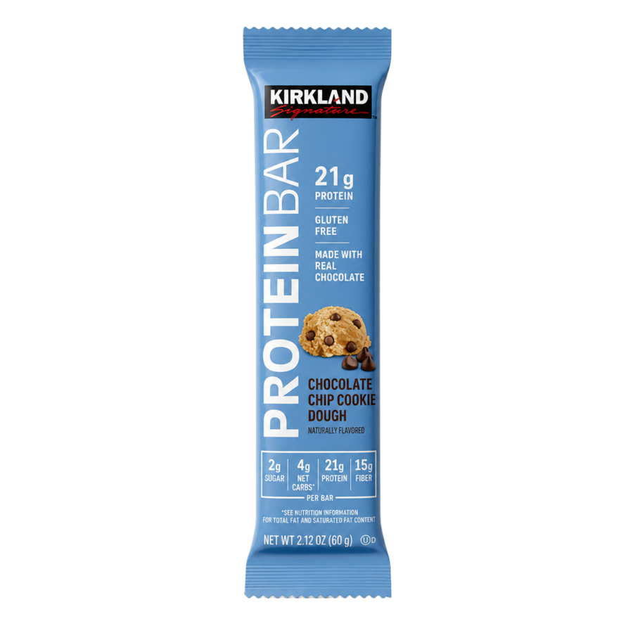 Kirkland Protein Bar — available in Julian's Vending machines