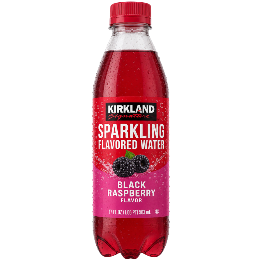 Kirkland Sparkling Black Raspberry — available in Julian's Vending machines