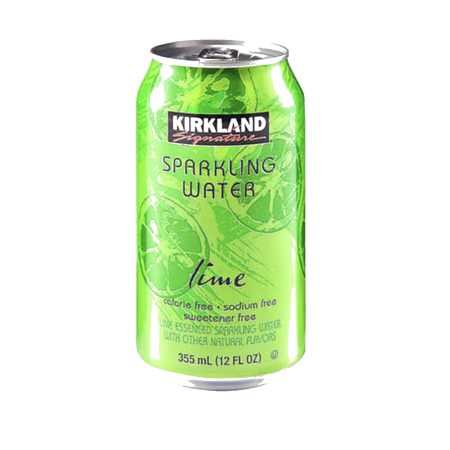 Kirkland Sparkling Water — available in Julian's Vending machines