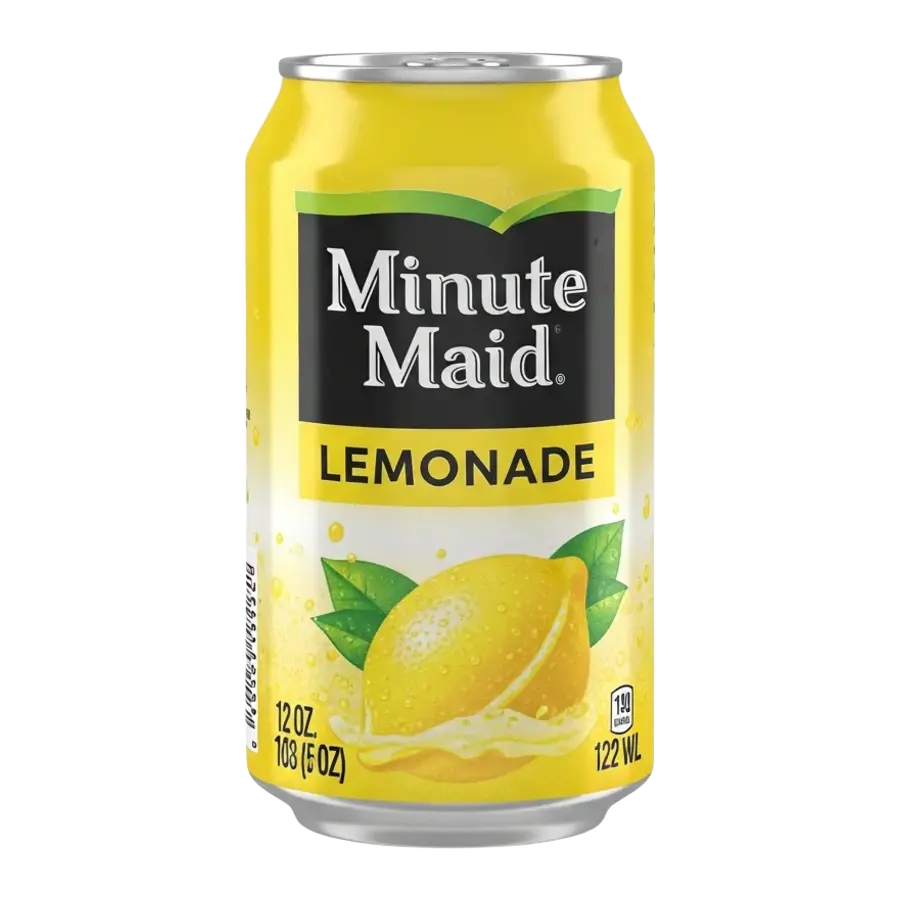 Minute Maid Lemonade — available in Julian's Vending machines