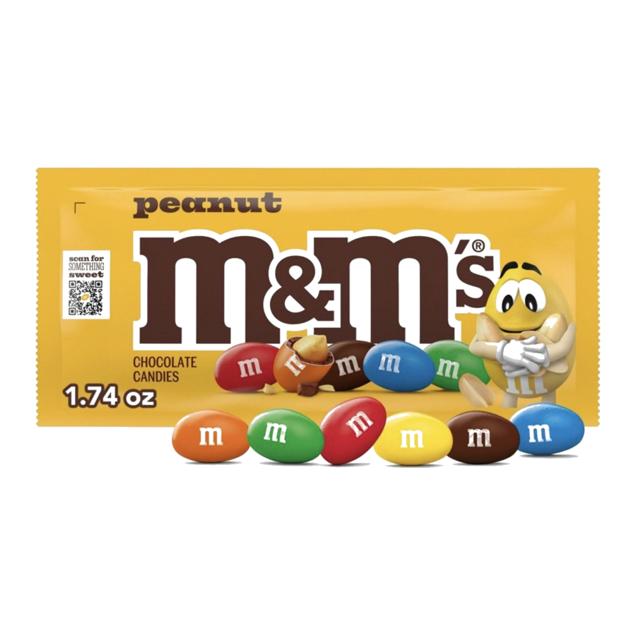 M&Ms — available in Julian's Vending machines