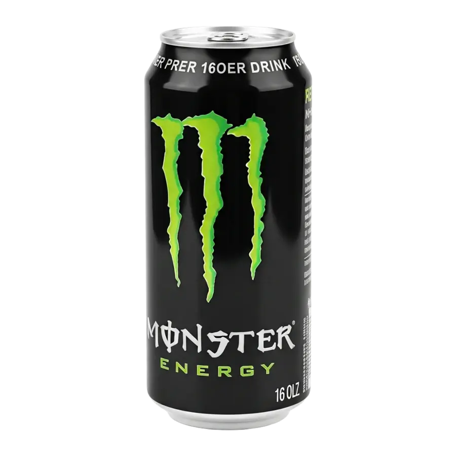 Monster Energy — available in Julian's Vending machines