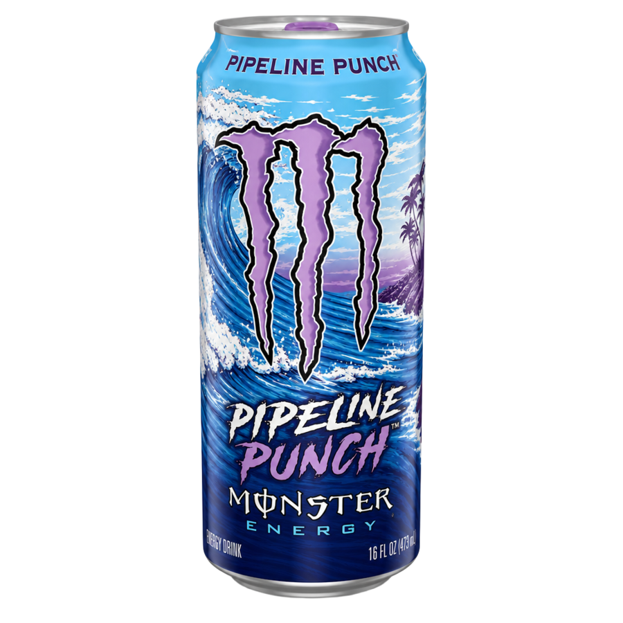 Monster Pipeline Punch — available in Julian's Vending machines