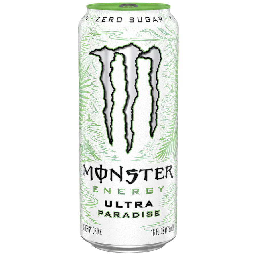 Monster Ultra Paradise — available in Julian's Vending machines