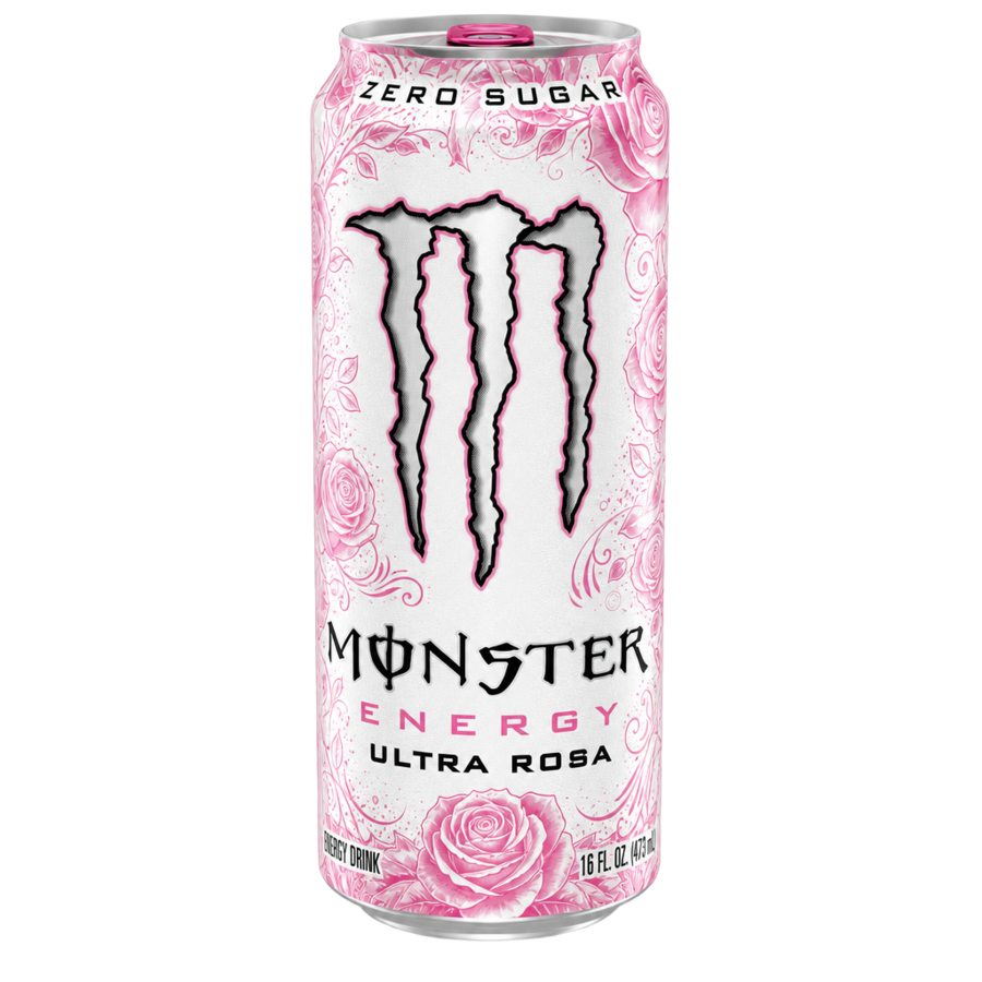 Monster Ultra Rosa — available in Julian's Vending machines