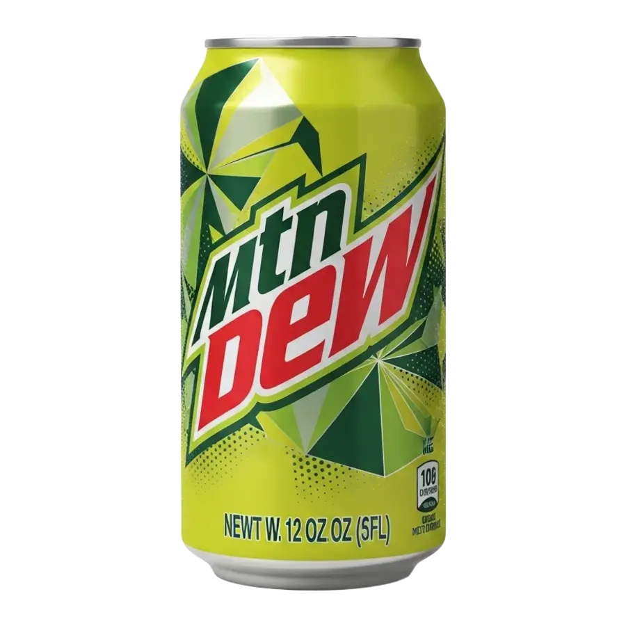 Mountain Dew — available in Julian's Vending machines