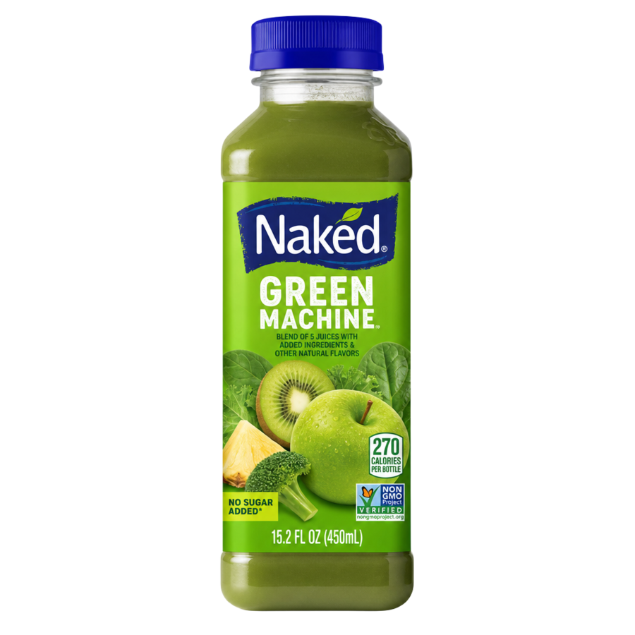 Naked Green Machine — available in Julian's Vending machines
