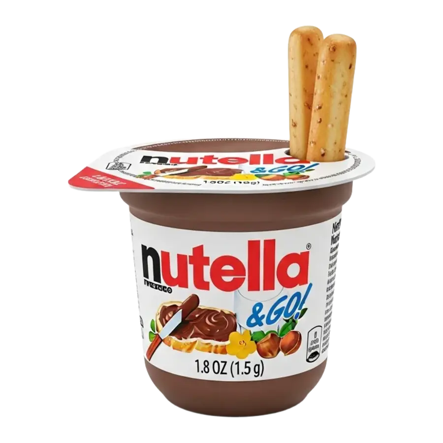Nutella & Go — available in Julian's Vending machines