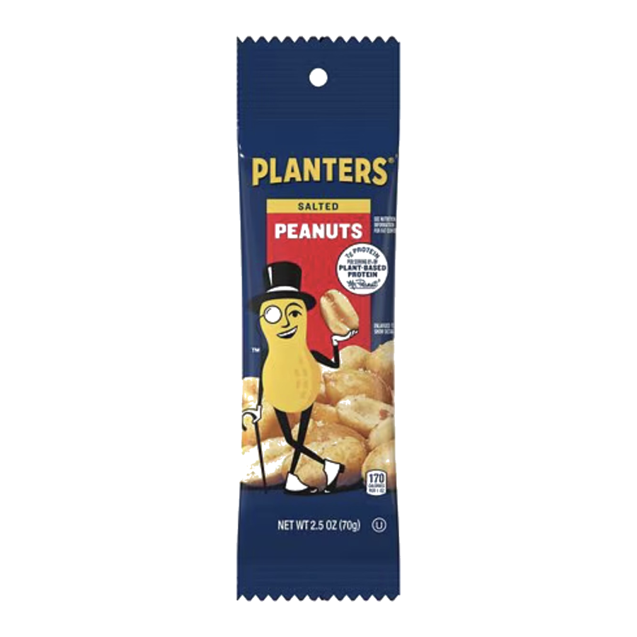 Planters Peanuts — available in Julian's Vending machines