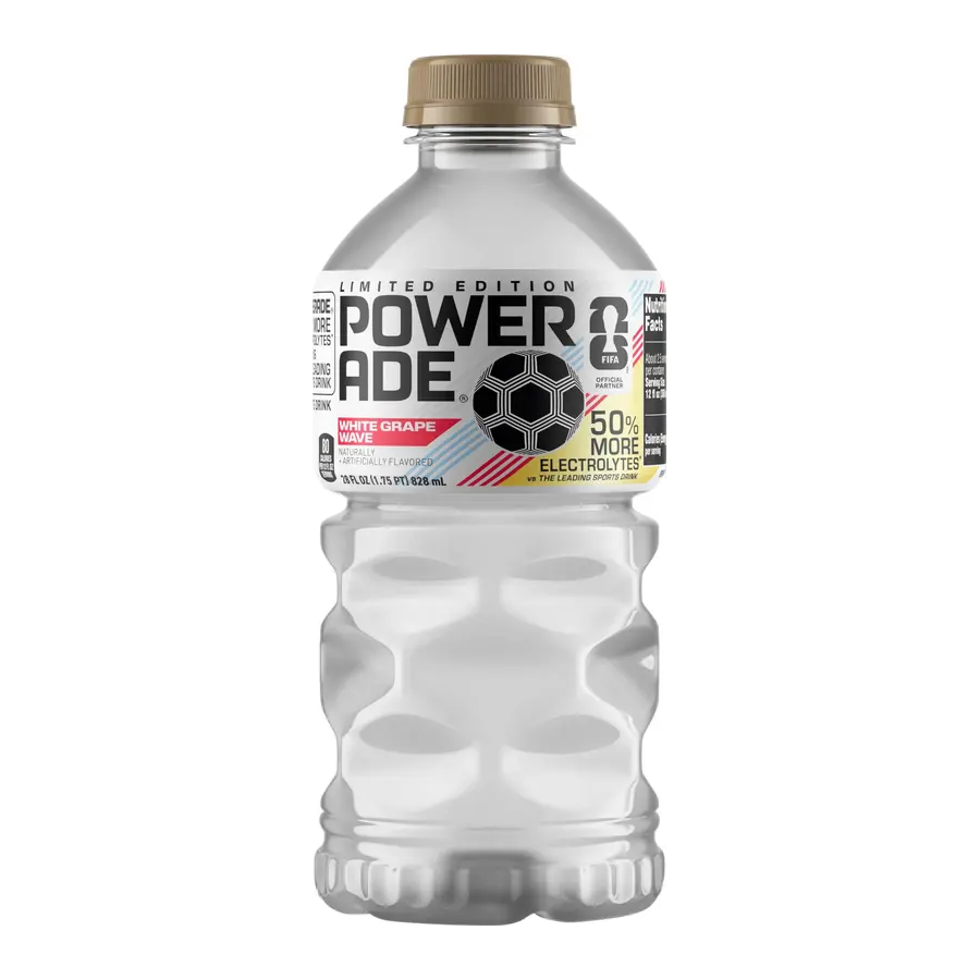 Powerade Orange — available in Julian's Vending machines