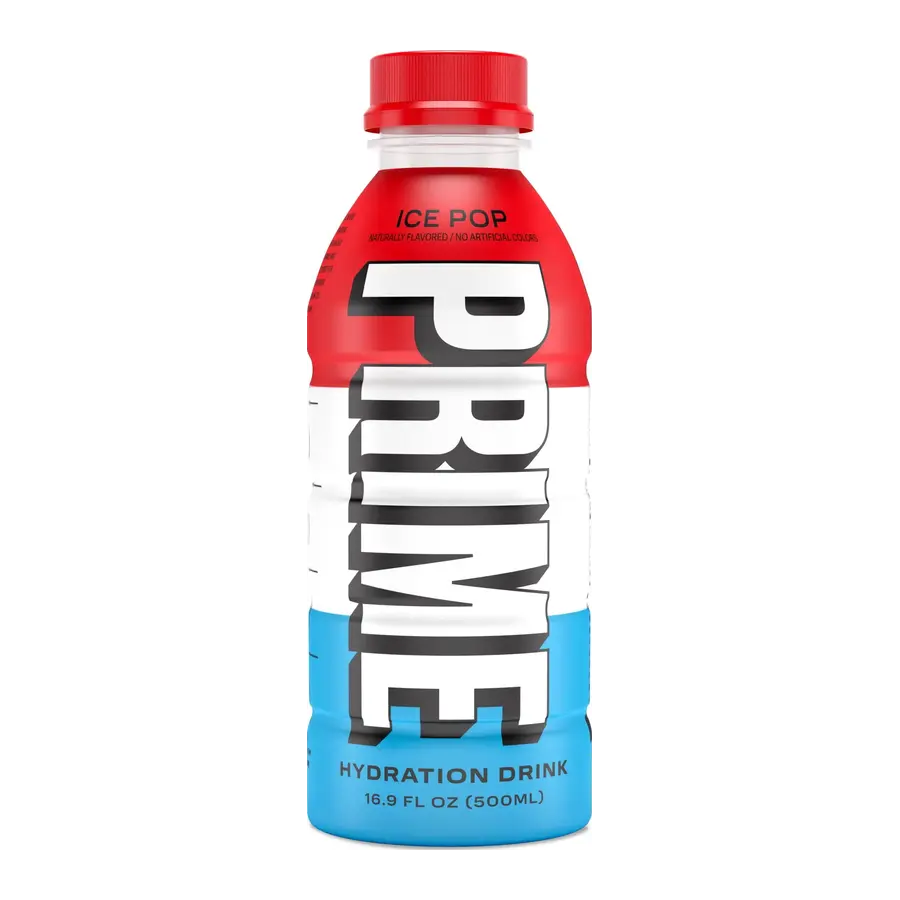 PRIME Blue Raspberry — available in Julian's Vending machines