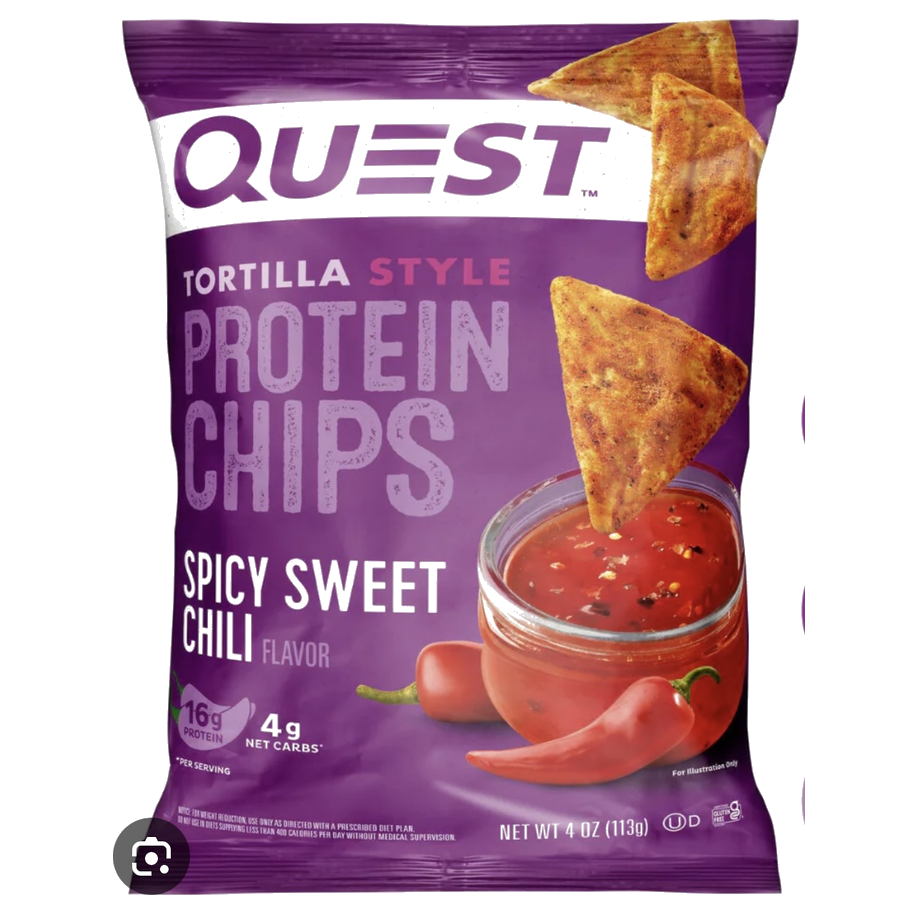 Quest Spicy Sweet Chili — available in Julian's Vending machines
