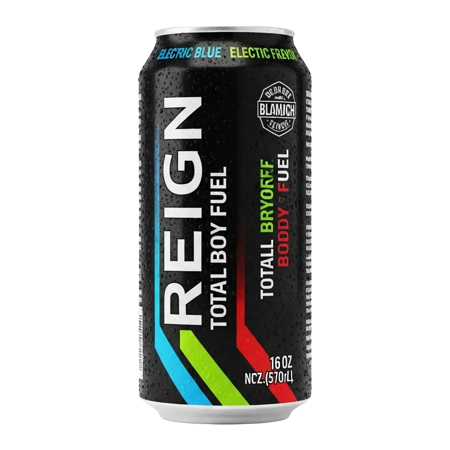 Reign Energy — available in Julian's Vending machines