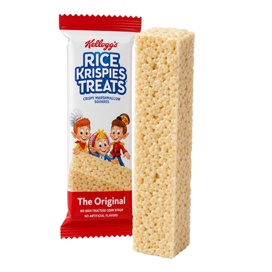 Rice Krispies Treats — available in Julian's Vending machines
