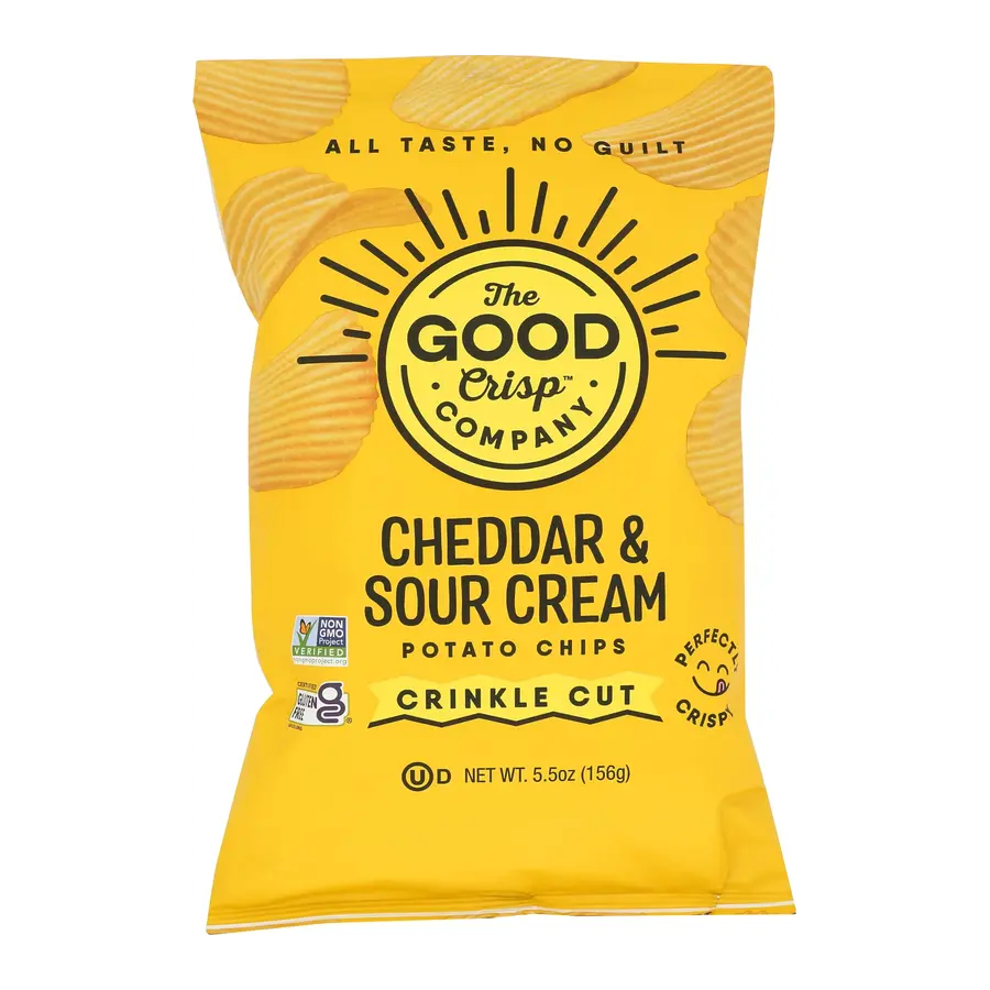 Ruffles Cheddar & SC — available in Julian's Vending machines