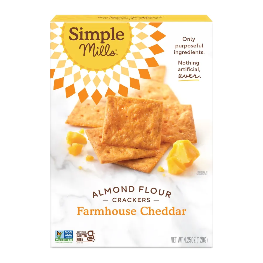 Simple Mills Crackers — available in Julian's Vending machines