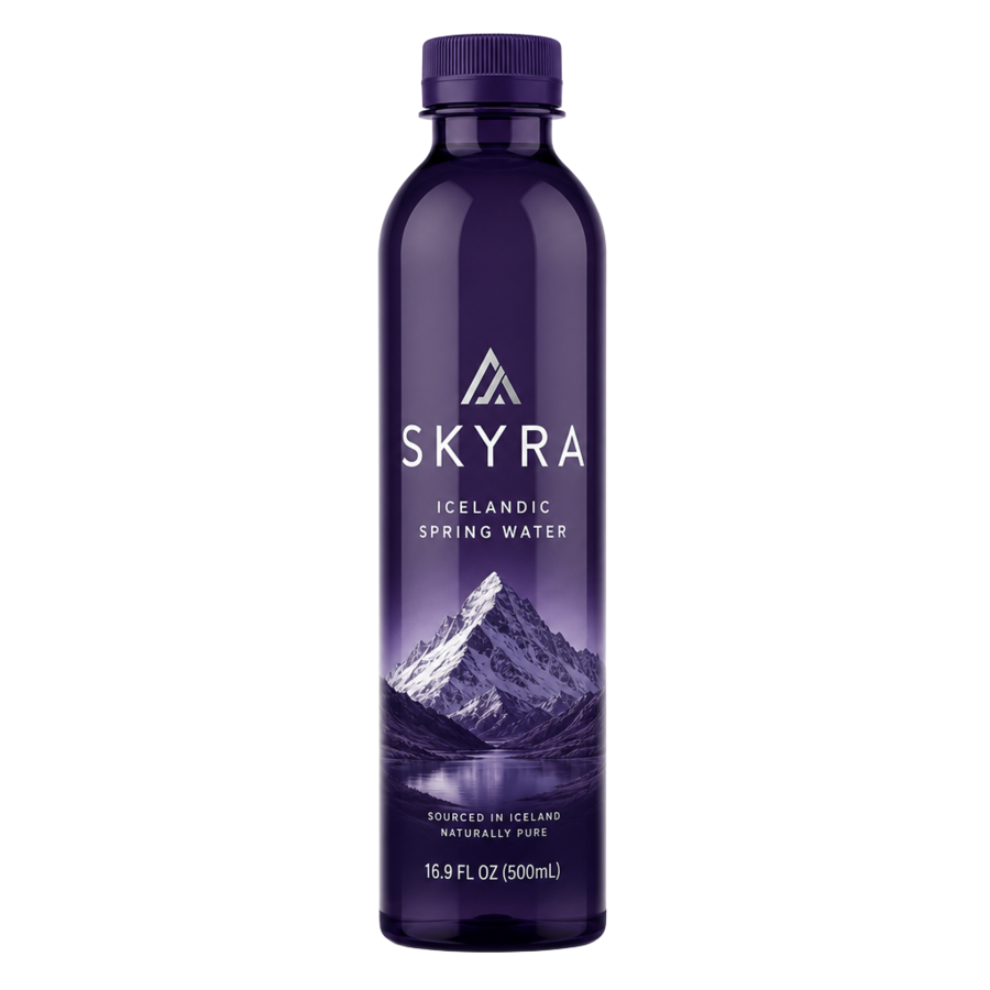 Skyra Icelandic Spring Water — available in Julian's Vending machines