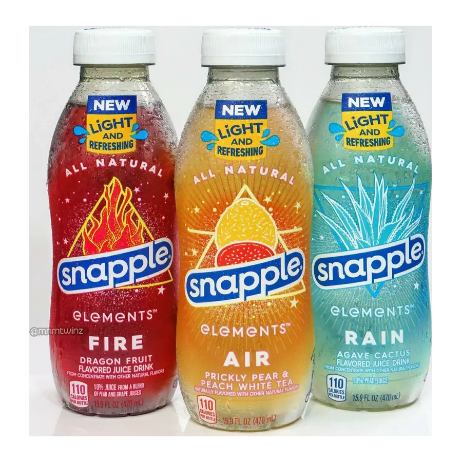 Snapple Raspberry Tea — available in Julian's Vending machines