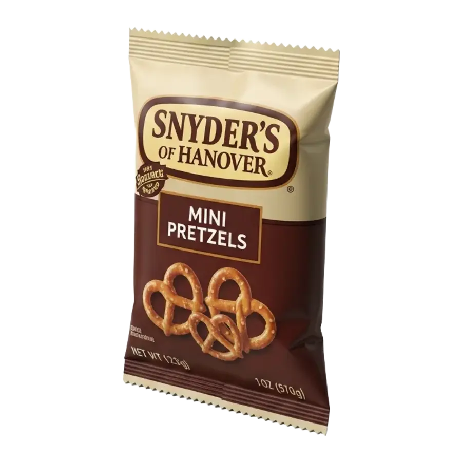 Snyder's Pretzels — available in Julian's Vending machines