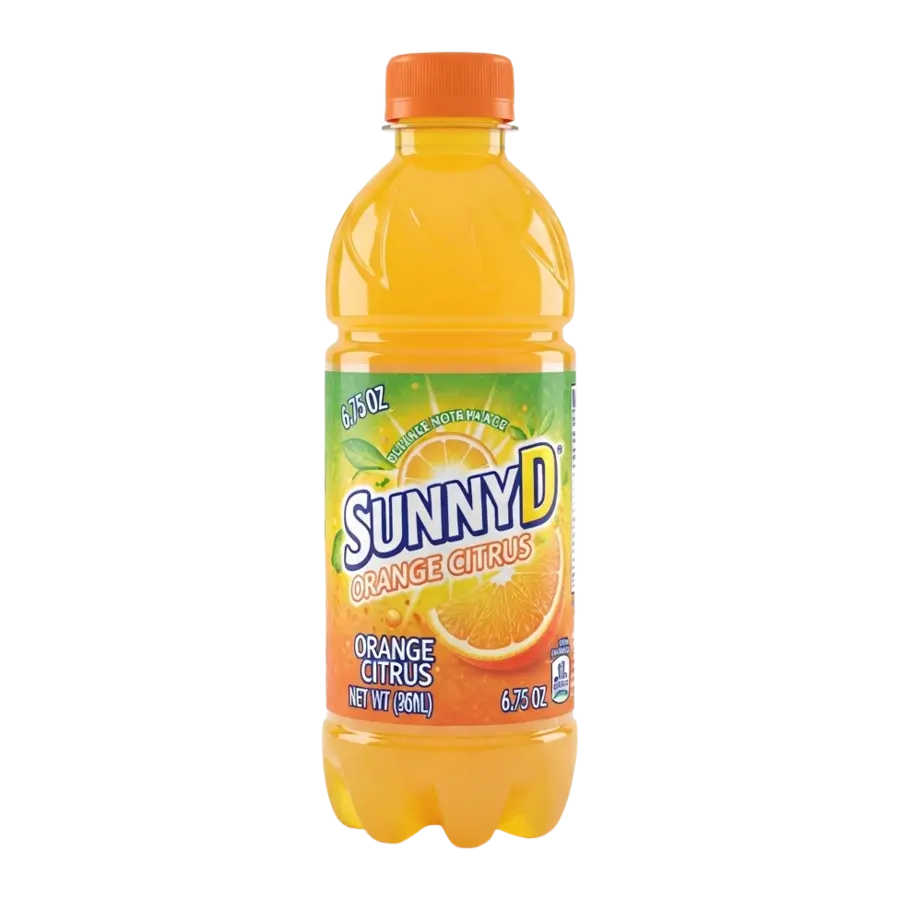 Sunny D — available in Julian's Vending machines
