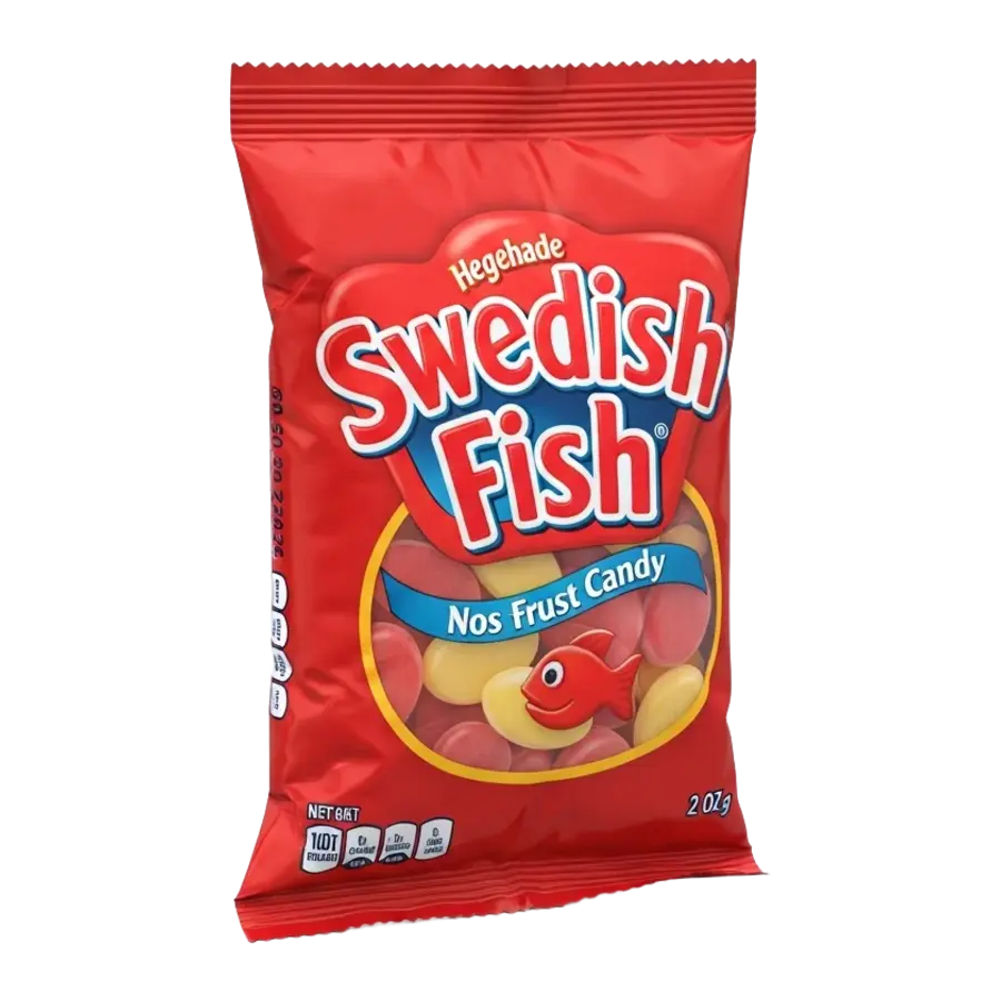 Swedish Fish — available in Julian's Vending machines