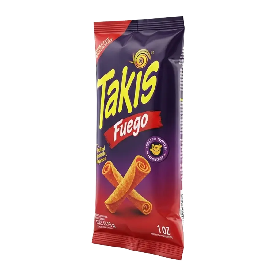 Takis Fuego — available in Julian's Vending machines
