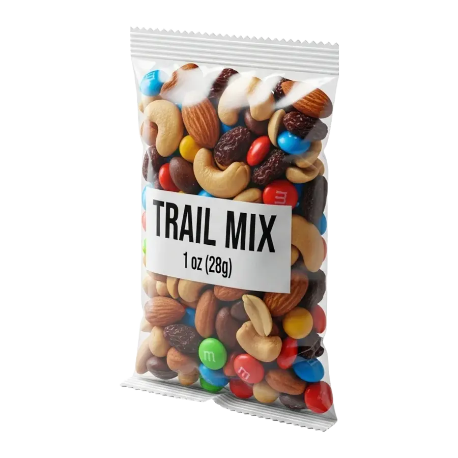 Trail Mix — available in Julian's Vending machines